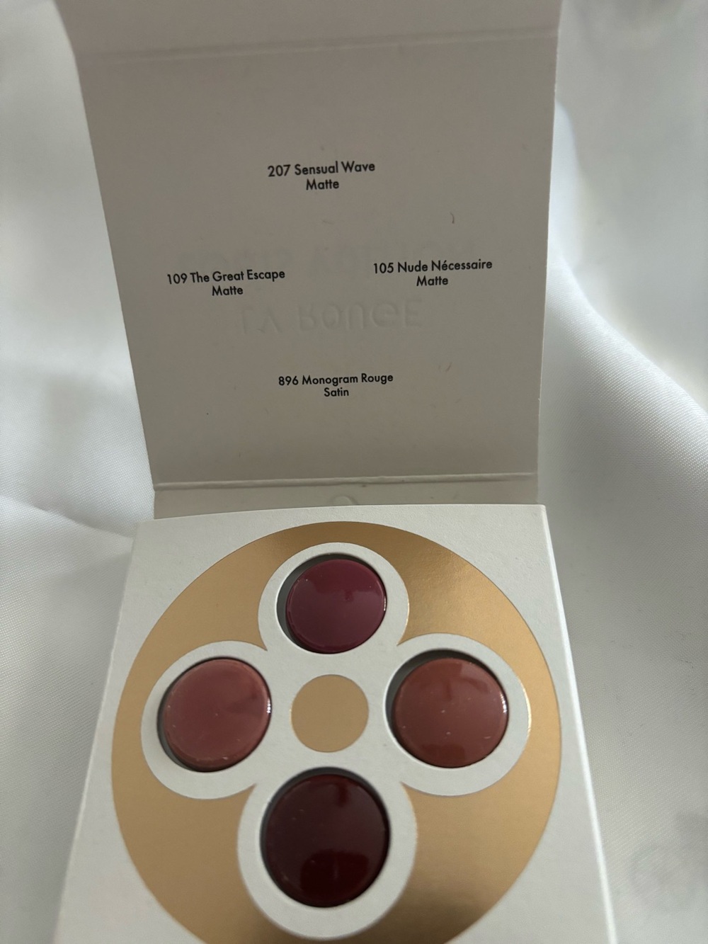LV sample lipstick